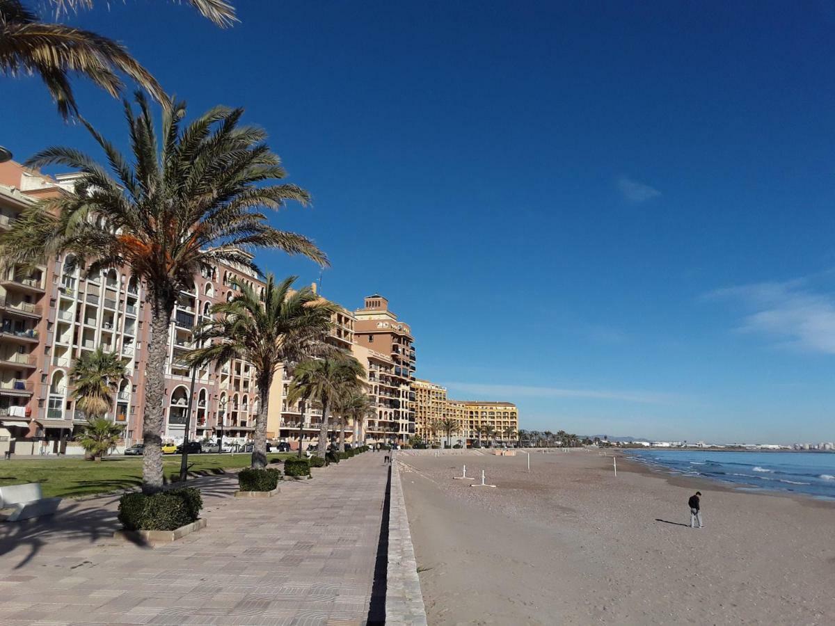 Apartamento 1 Linea Playa Porsa Playa Alboraya Порт-Саплая Екстер'єр фото